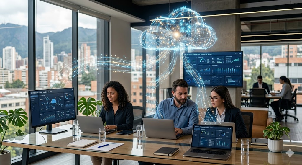 Empresas de software que trabajen con tecnología en la nube en Colombia