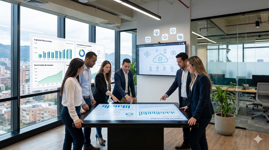 Modelos de negocio comunes en el sector de software: Guía completa en Colombia