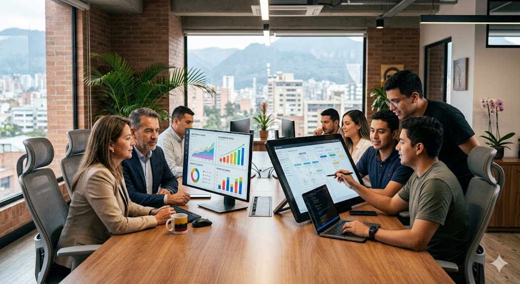 ¿Qué compañías de software en Colombia se especializan en soluciones para PYMES?